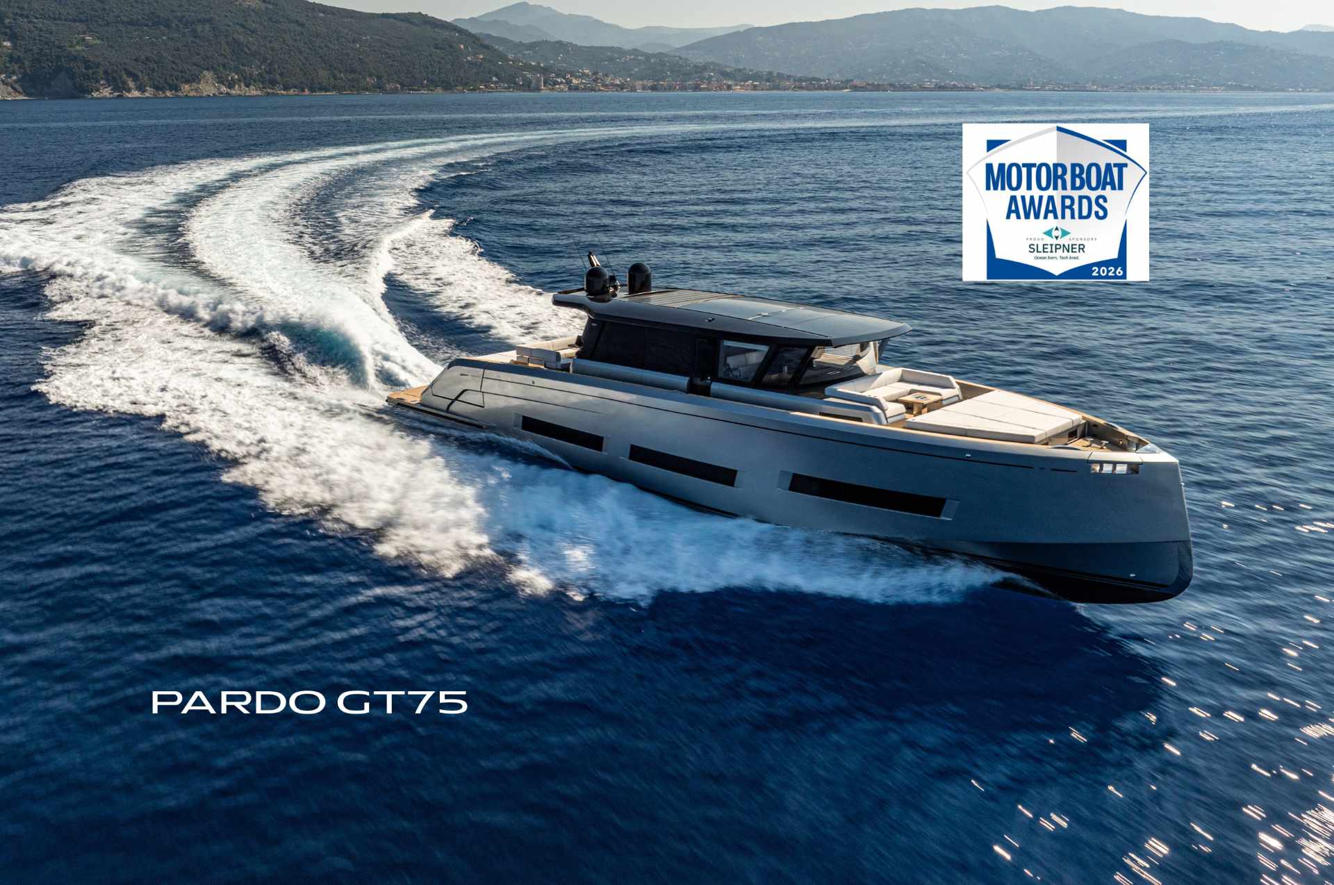 Auszeichnungen für das Motorboot Pardo GT75